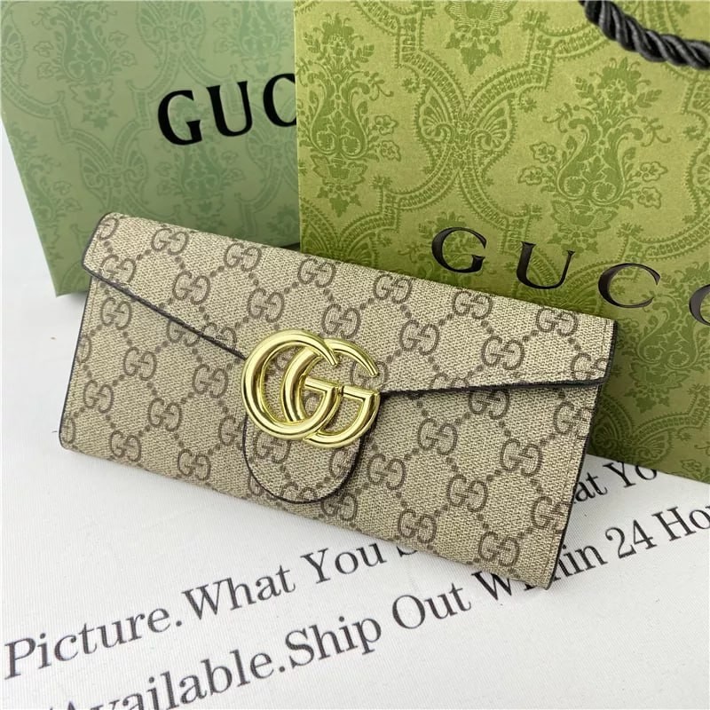 原装正品☄️☏✧ 生日礼物女士钱包特价长款 2024 年送给女朋友的最佳礼物可选带盒子和纸质乞讨